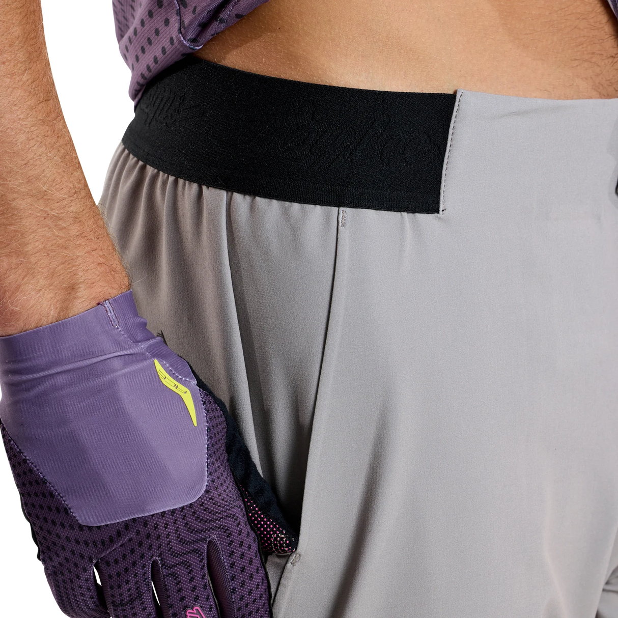 Troy Lee Designs FLOWLINE SUPERLYTE SHORT MONO TIMBER SIDE DETAILS