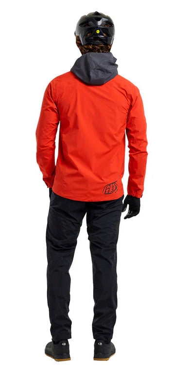 Troy Lee Designs Resist Pro Pant Mono Carbon BACK FACING MODEL 