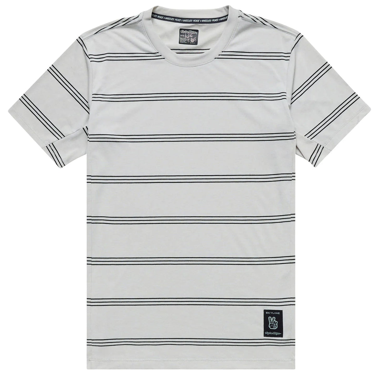 Troy Lee Designs Skyline SS Ride Tee Washed Out Limestone 25.2 FRONT