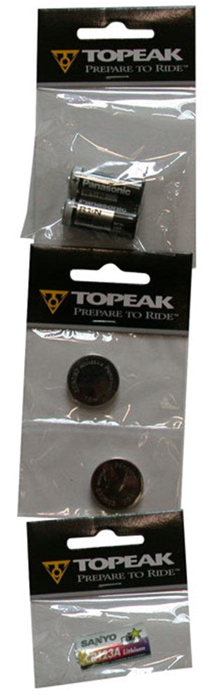 Topeak N Size Battery for Whitelite DX Redlite UFO - 2 Pack
