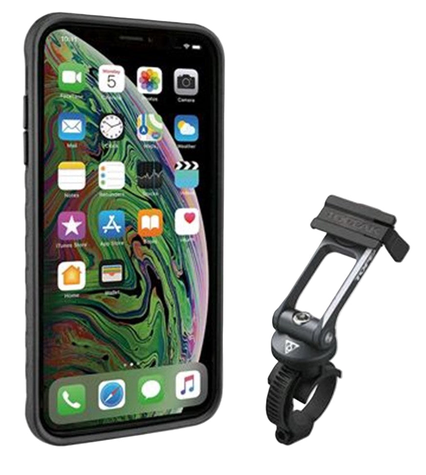 Topeak RideCase for iPhone XS Max Black/Grey