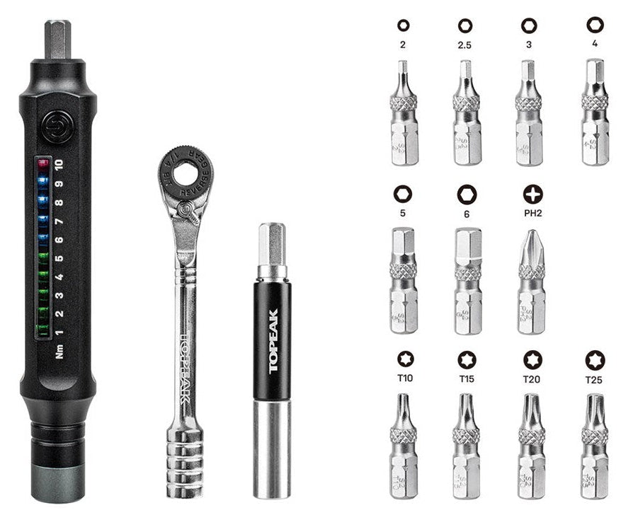 Topeak E-TorqBar 1-10Nm Torque Wrench