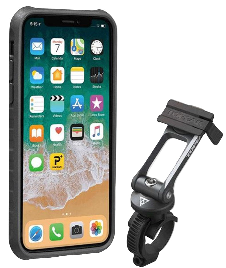 Topeak RideCase with Mount for iPhone X/XS Black/Grey