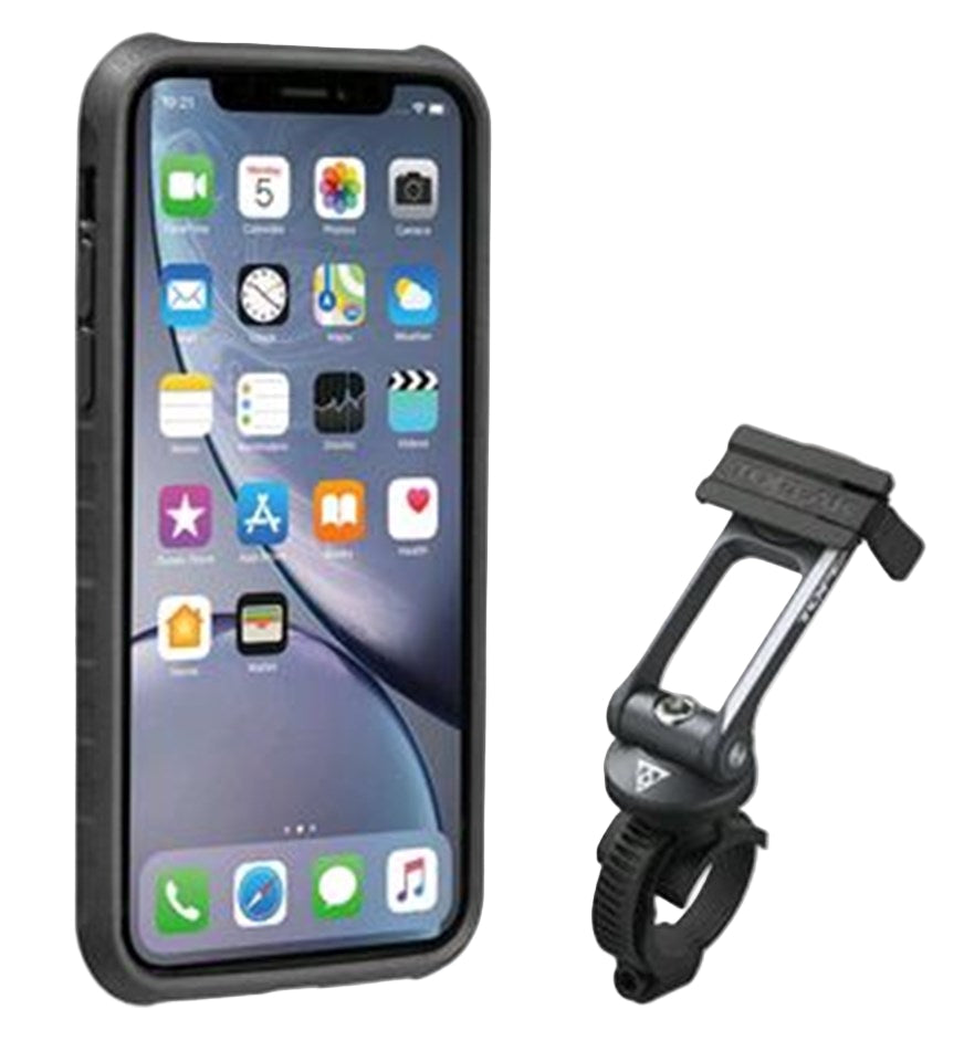 Topeak RideCase with Mount for iPhone XR Black/Grey