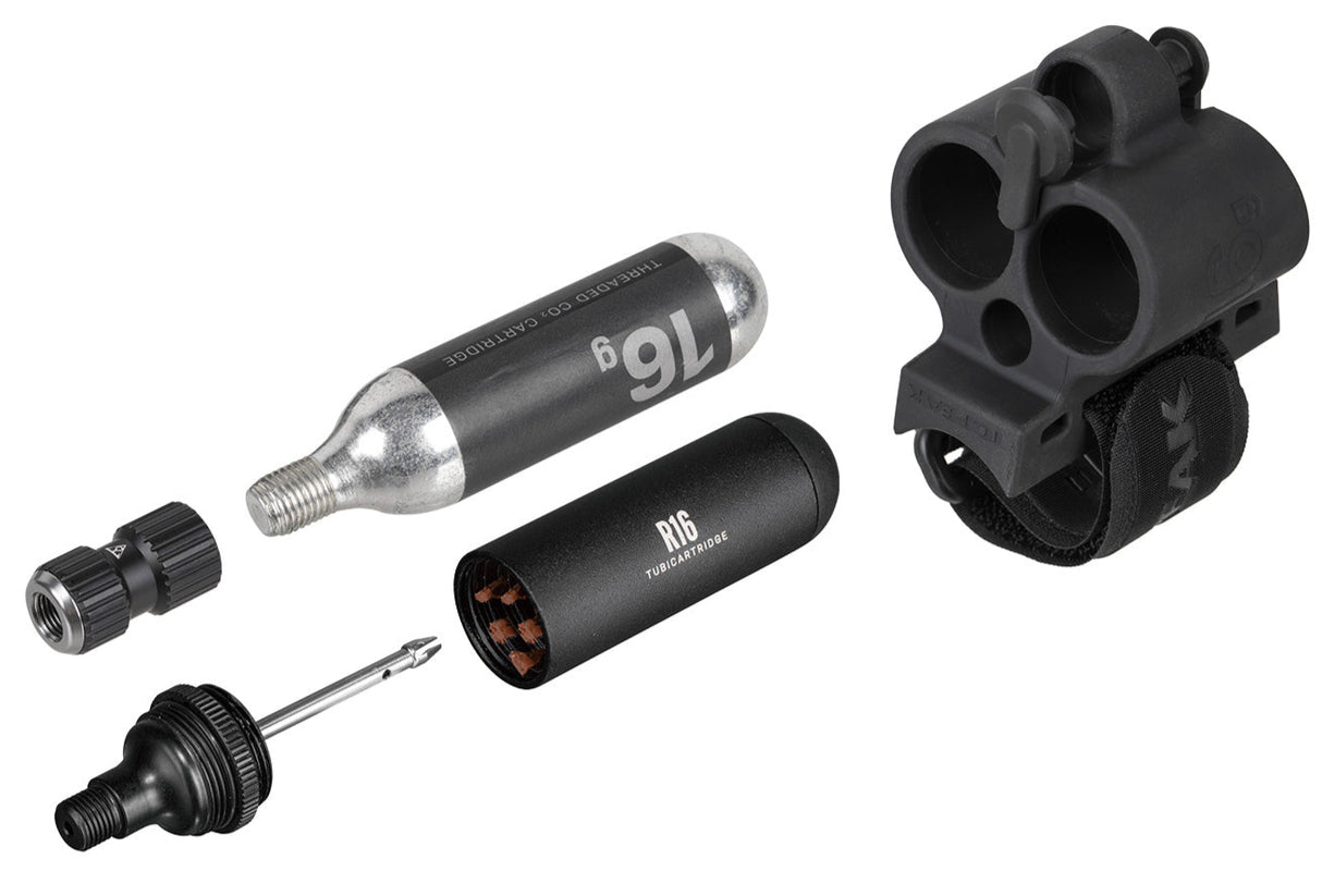 Topeak Tubi Master RX with 1pc 16g CO2 Cartridge