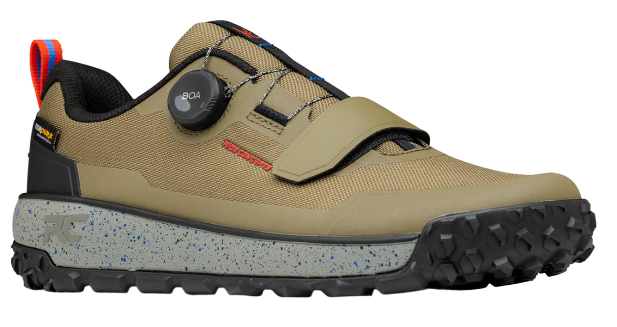 Ride Concepts Tallac BOA Mens Earth/Black Shoes
