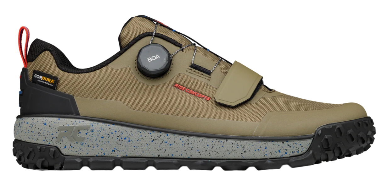 Ride Concepts Tallac CLB Mens Earth/Black Shoes