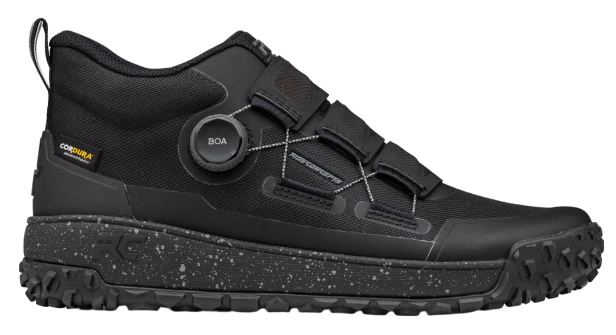 Ride Concepts Tallac Mid CLB Mens Black/Charcoal Shoes