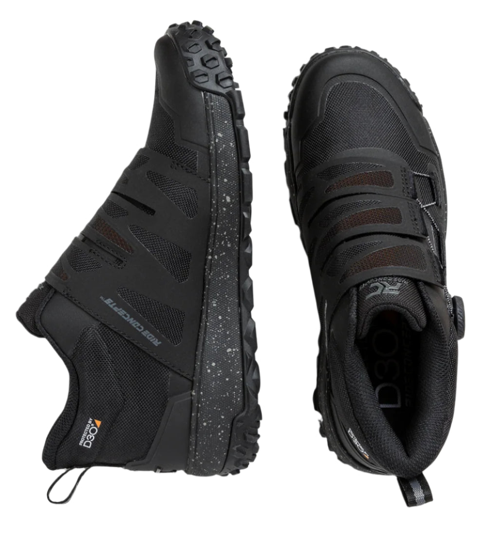 Ride Concepts Tallac Mid CLB Mens Black/Charcoal Shoes
