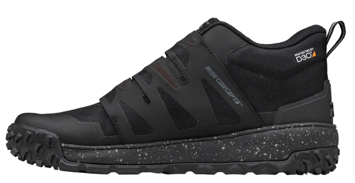 Ride Concepts Talla Mid BOA Mens Black/Charcoal Shoes