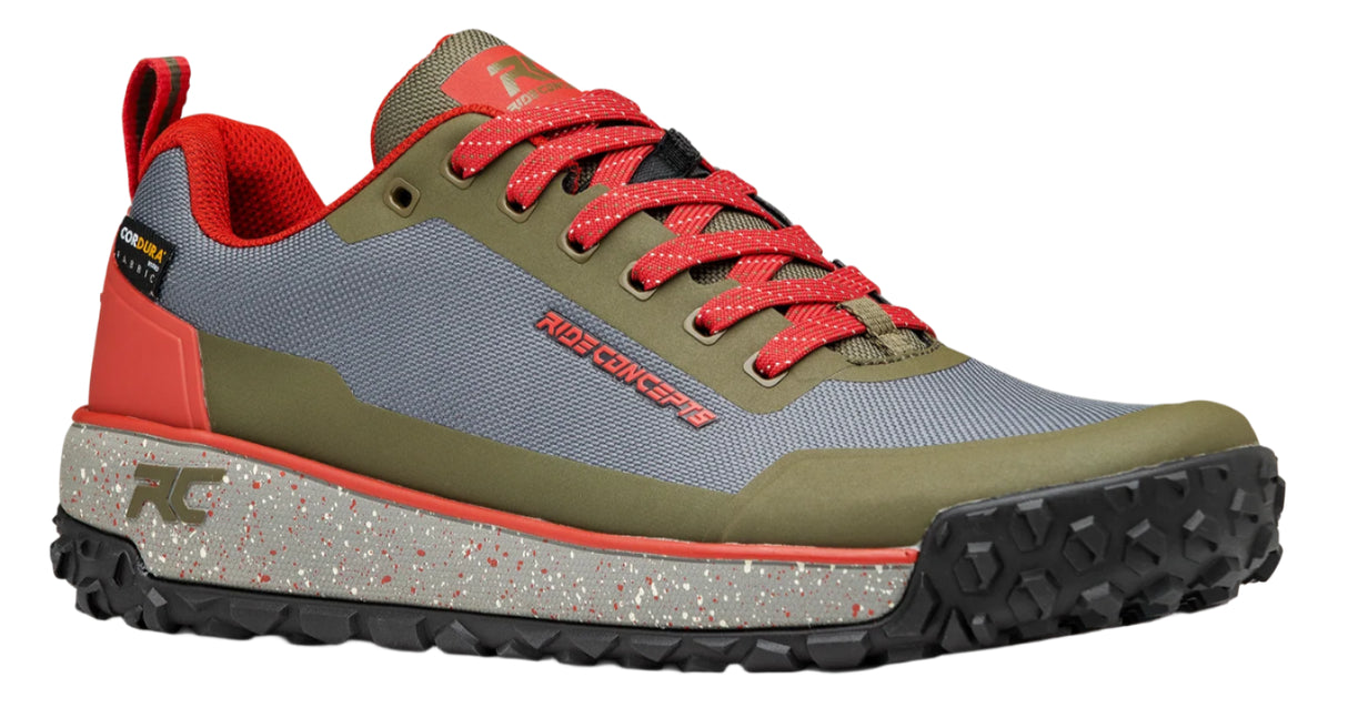 Ride Concepts Tallac Mens Charcoal/Oxblood Shoes