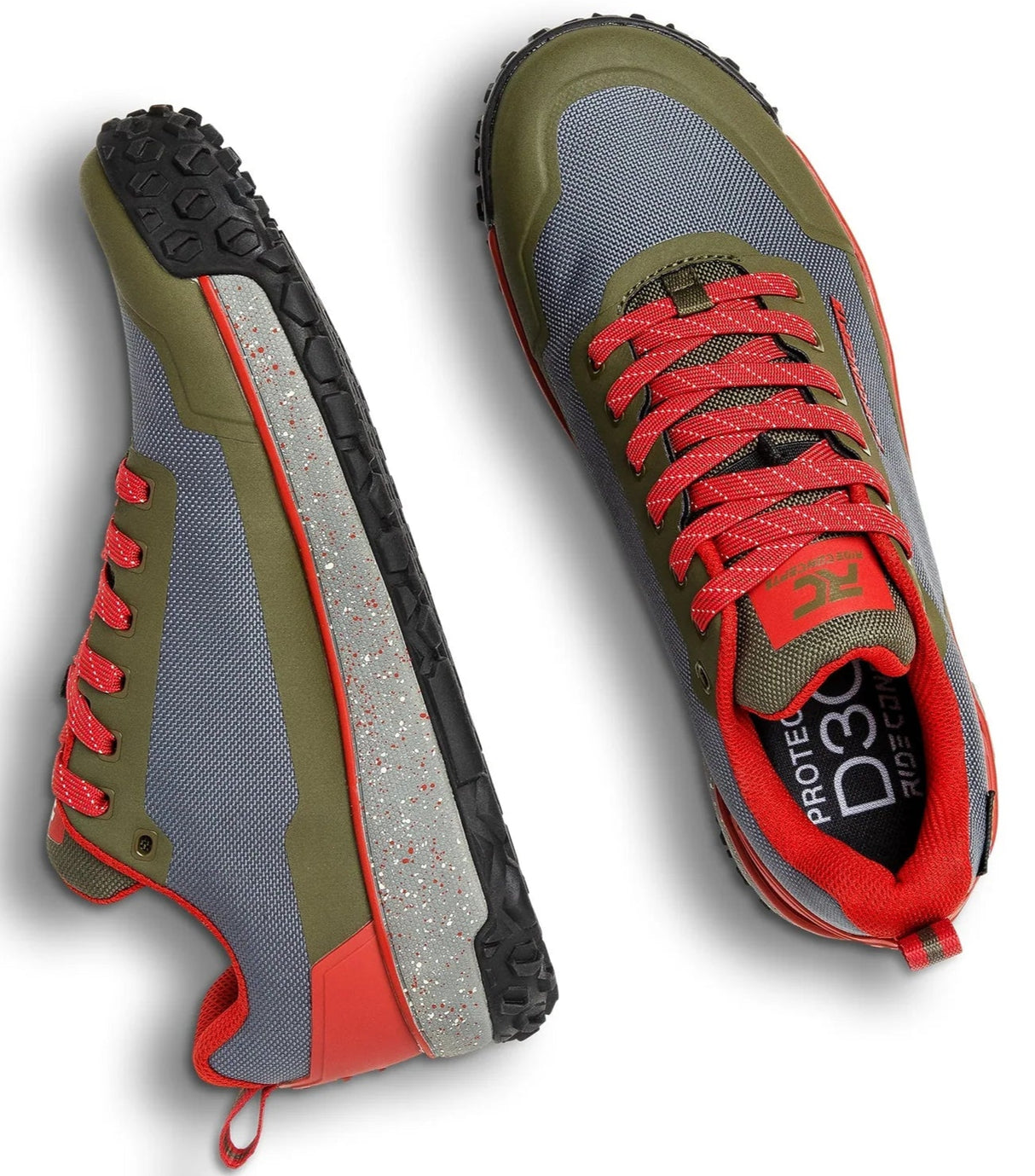 Ride Concepts Tallac Mens Charcoal/Oxblood Shoes