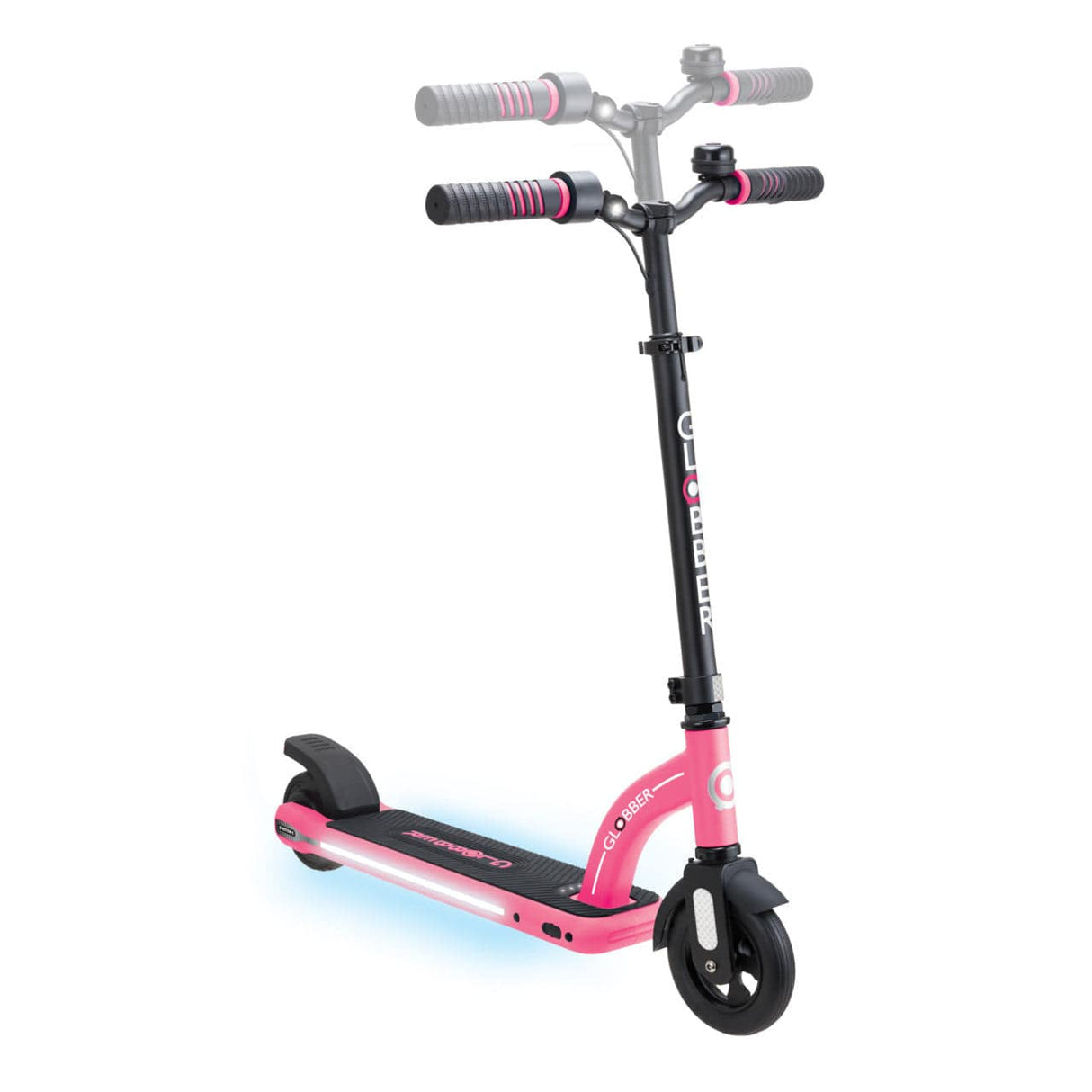Globber E-Motion 11 Kids/Teens Electric Scooter Fuschsia Pink