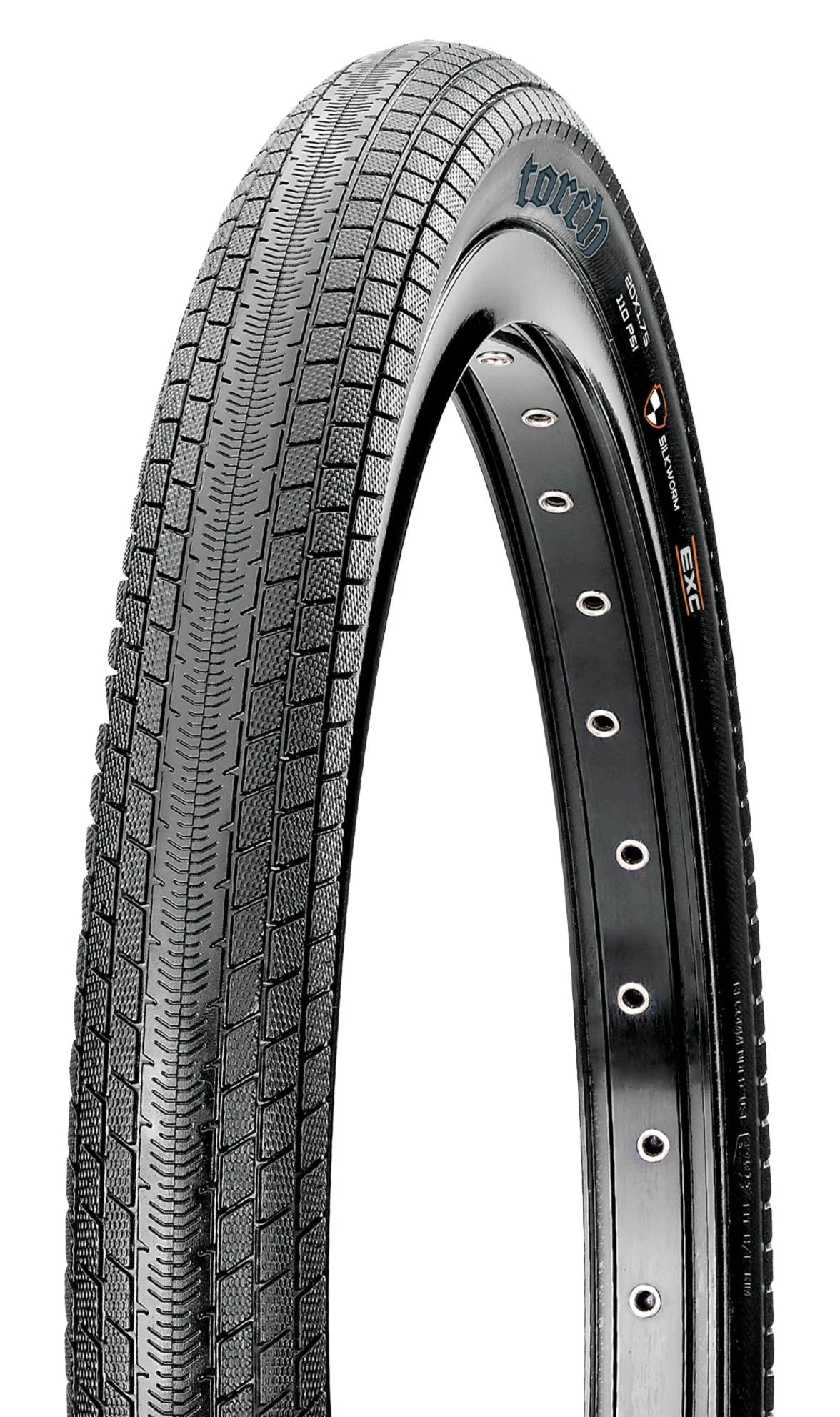 Maxxis TORCH 20 X 1-1/8 SILKWORM WIRE 60TPI BMX TYRE