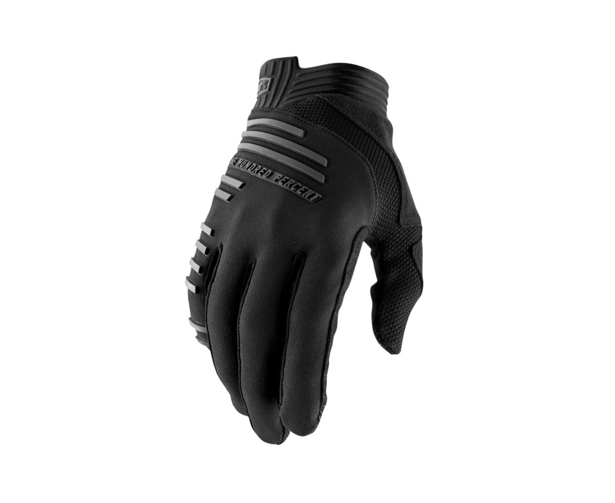 100 Percent R-CORE Gloves Black