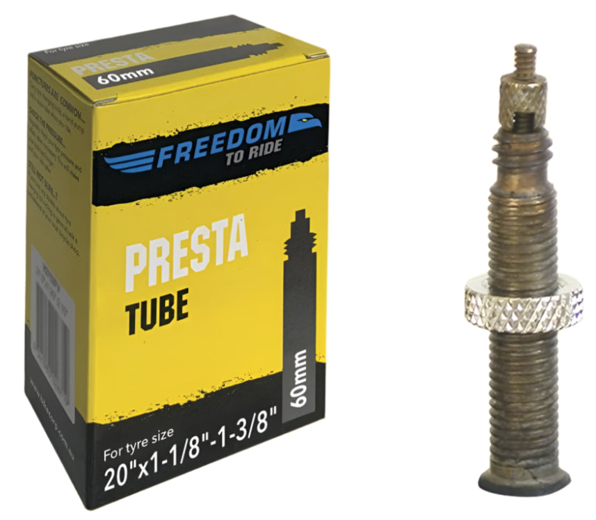 Freedom Tube 20"x1-1/8" 60mm Presta Valve