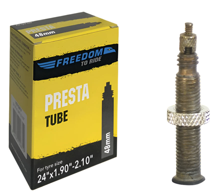 Freedom Tube 24 x 1.90/2.1 F/V 48mm Bicycle Tube