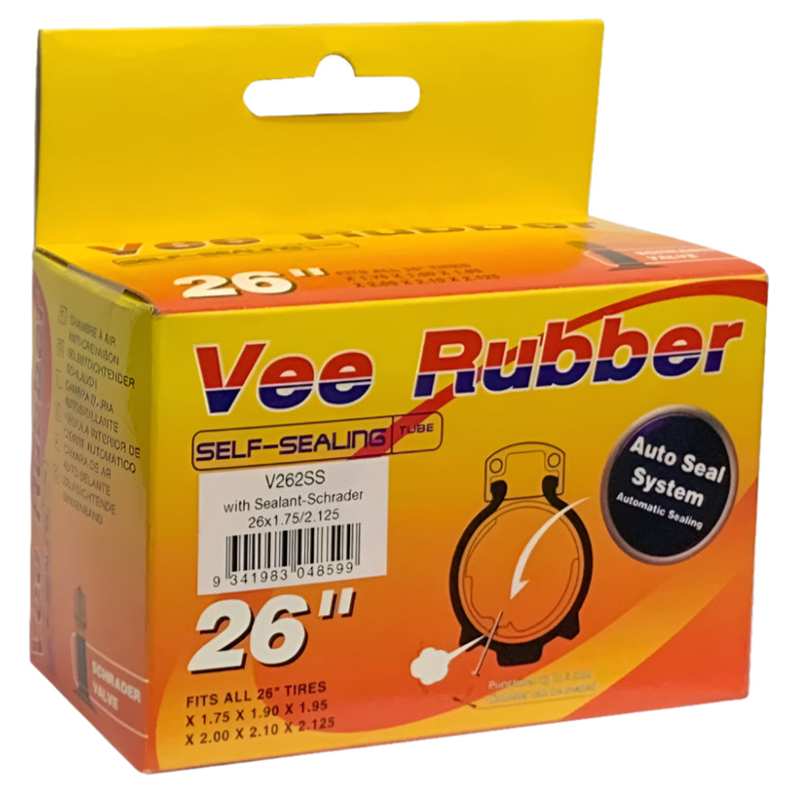 Freedom Tube 26"x1.75"/2.125" S/V Self-Sealing Inner Tube