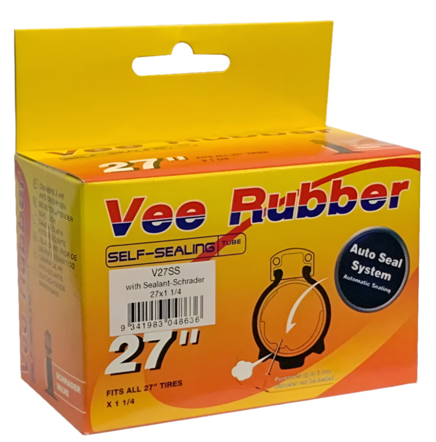 Freedom Tube 27"x1-1/4" S/V Self-Sealing Inner Tube