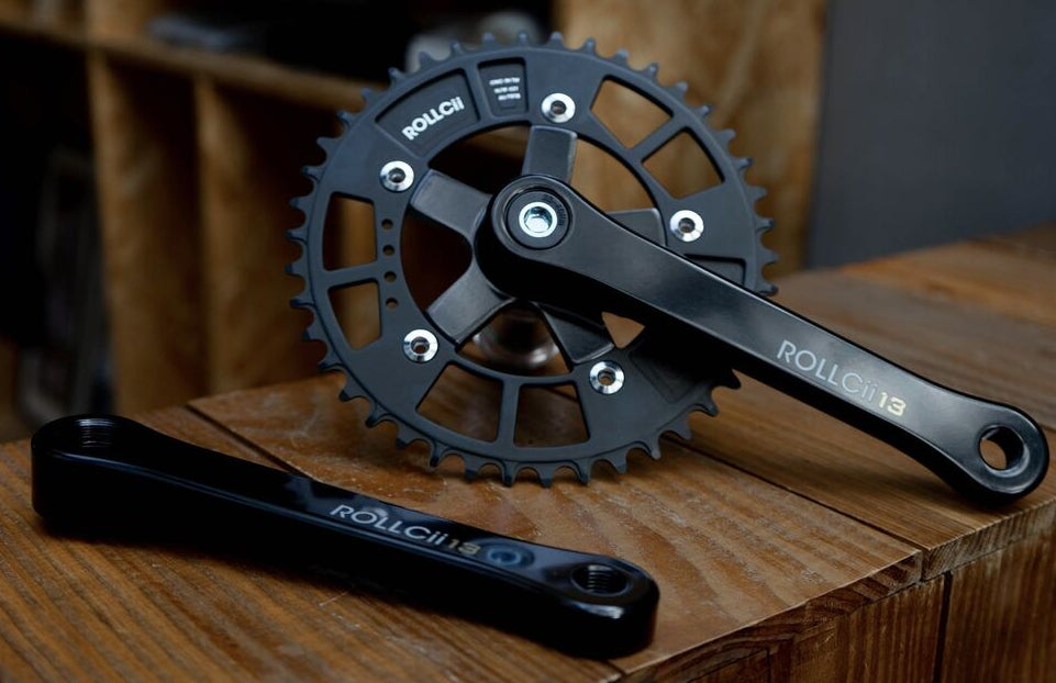 Veloci Rollcii 13 Crank BCD110 172.5mm Wet Black