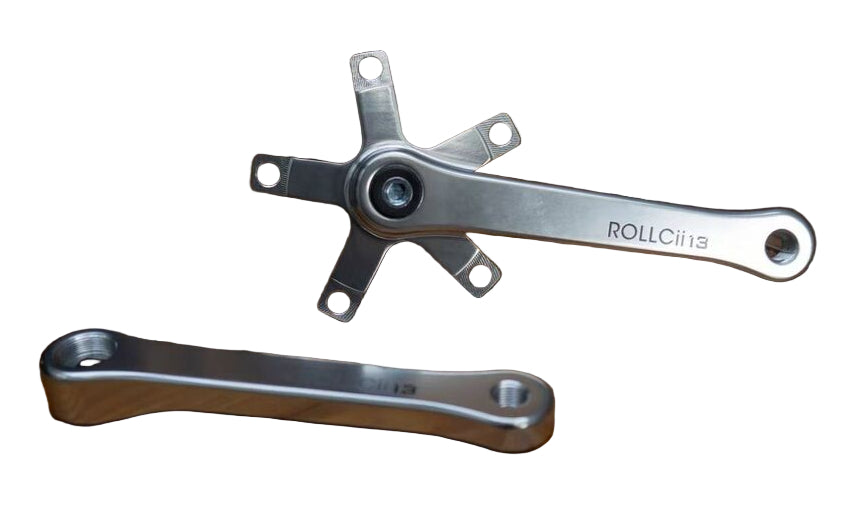 Veloci ROLLCii 13 Crank BCD110 172.5mm Polish Silver