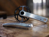 Veloci Rollcii 15 MTB Crankset Silver - No Chainring