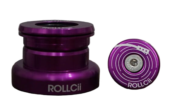 Veloci ZS44/EC44 Headset 1 1/8" x 1.5" Tapered Steerer Lavender