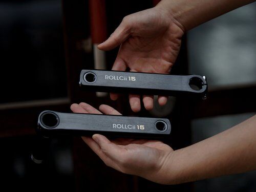 Veloci ROLLCii 15 Gravel/Road Crank 165mm Black