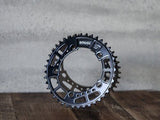 Veloci Cycles Rocker V2.1 BCD110 38T 12S Chainring (9-11S Compatible) Wet Black
