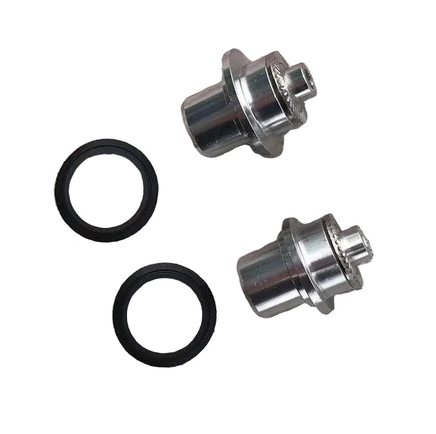 Veloci QR End Cap for RC29DB Front Hub Silver