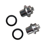 Veloci QR End Cap for RC29DB Front Hub Silver