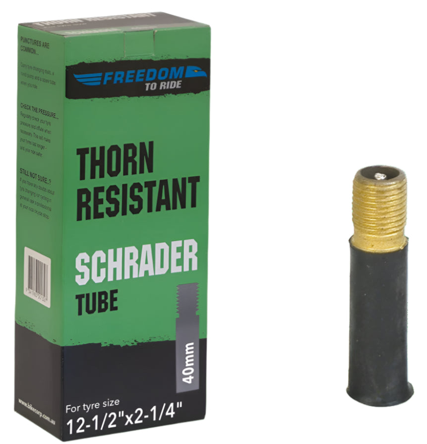 Freedom Thorn Proof Tube 12-1/2"x2-1/4" Tyre Tube