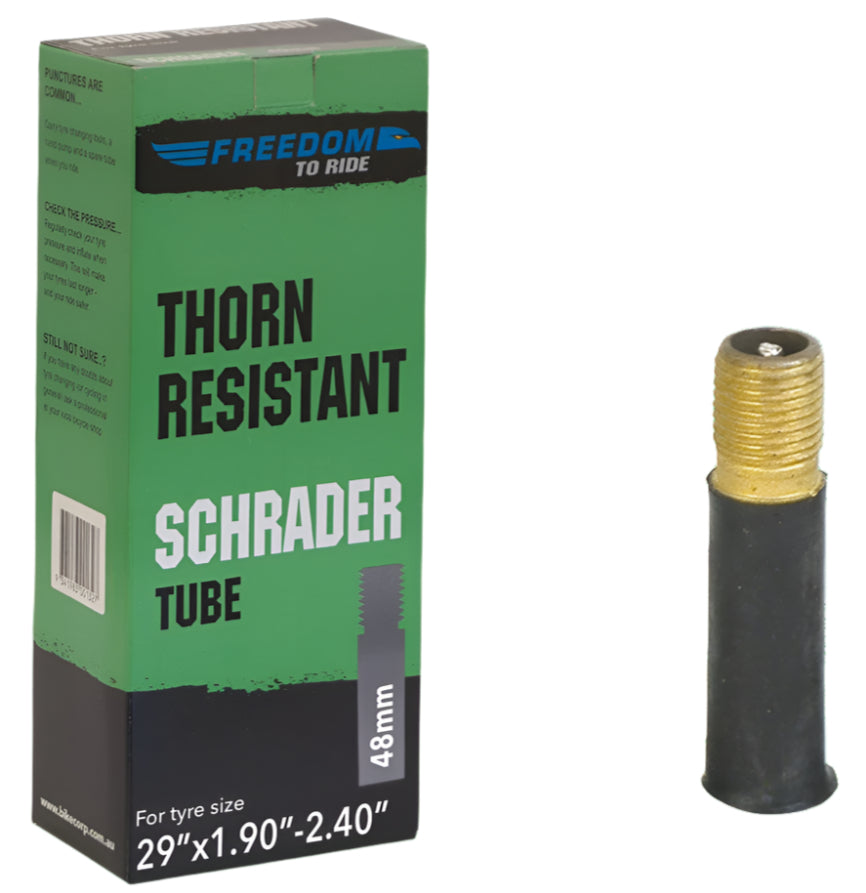 Freedom Thorn Resistant Tube 29"x1.90/2.35" 48mm Schrader Valve