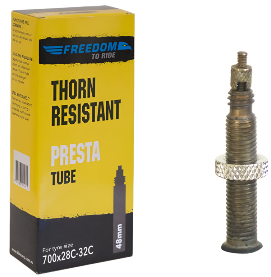 Freedom Thorn Resistant Tube 700x28/32C 48mm Presta Valve