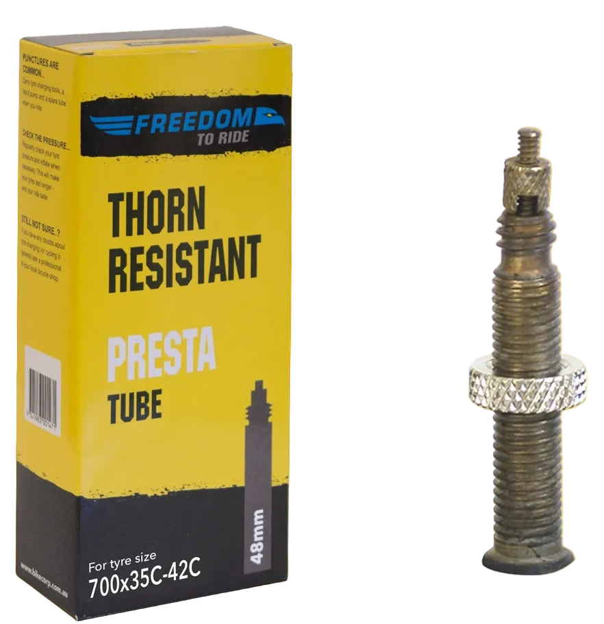 Freedom Thorn Resistant Tube 700x35/42C 48mm Presta Valve