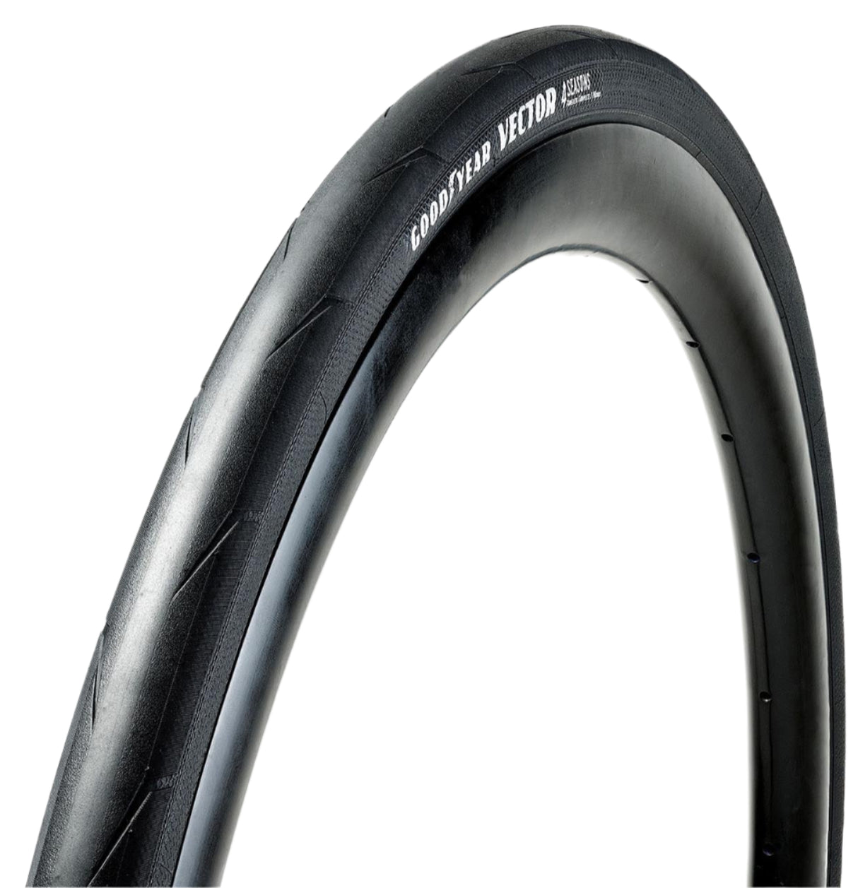 Goodyear Vector 4Seasons Tube Type 700x28 Black - Armour - Folding Tyre