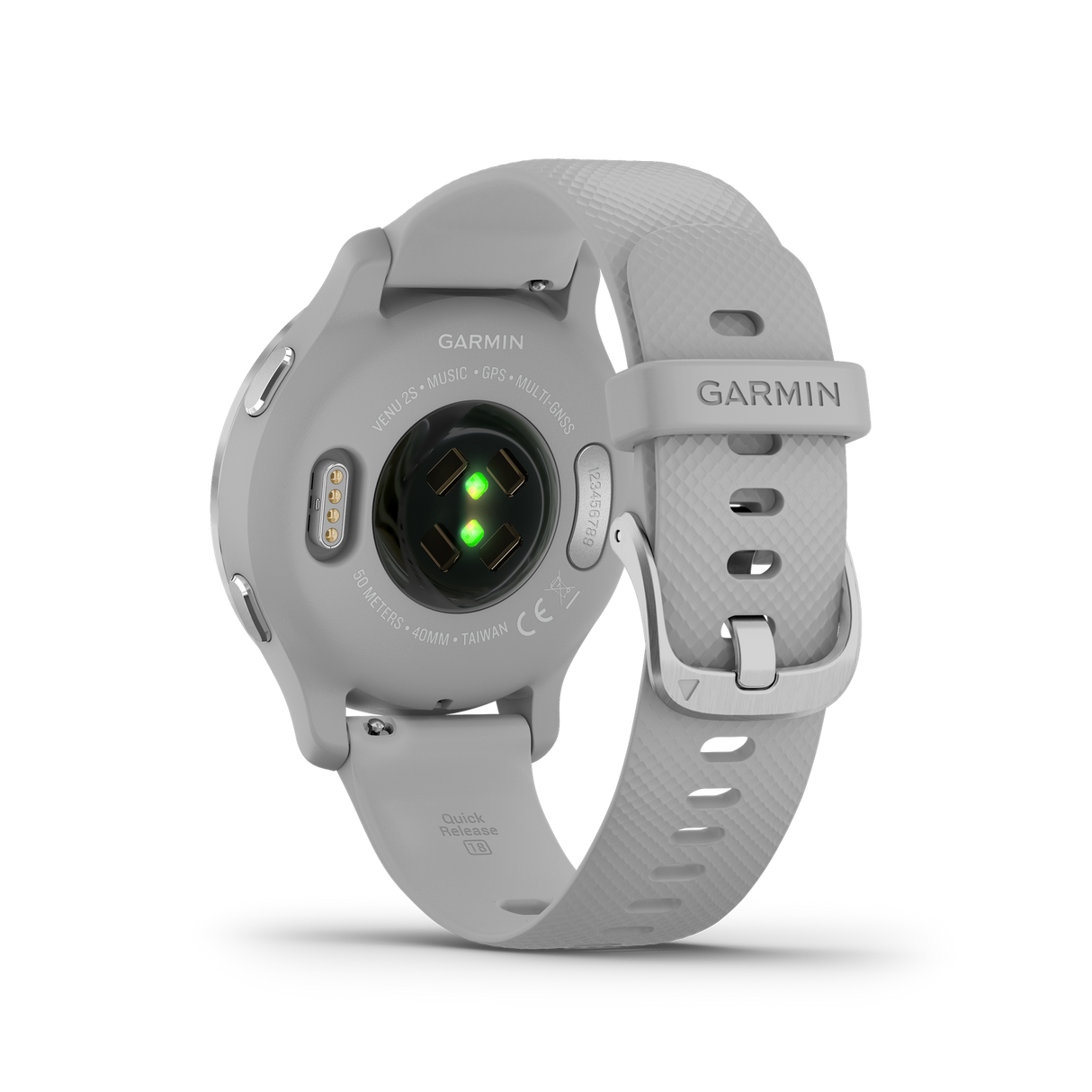 Garmin Venu 2S Stainless Bezel Mist Grey Case Watch