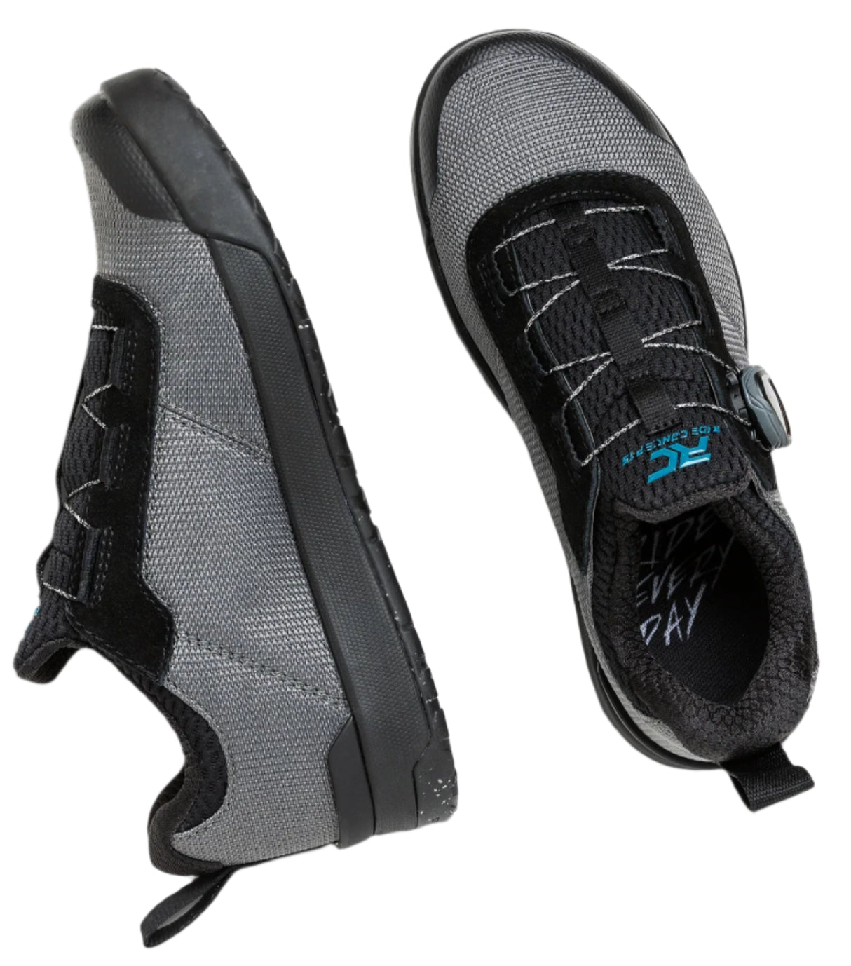 Ride Concepts Accomplic BOA Womens Charcoal/Tahoe Blue Shoes