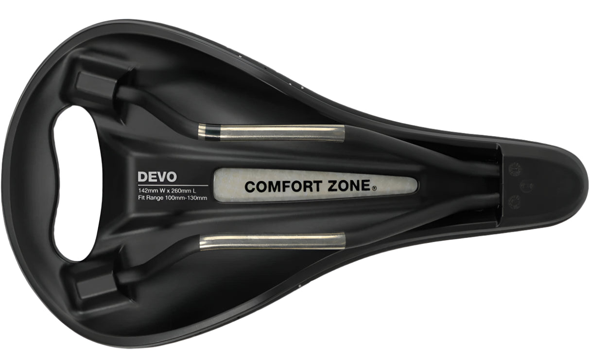 WTB Devo Pickup Cromoly Medium Saddle 142x260mm Black