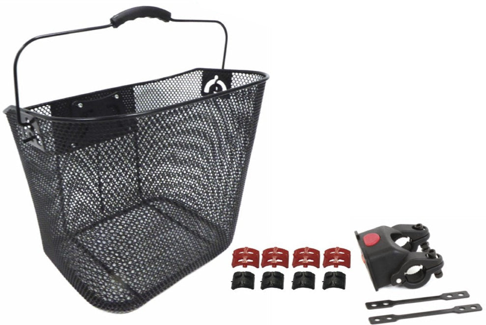 Bikecorp Wire Mesh Front Basket with QR