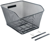 Azur Wire Rear Mesh Basket Black
