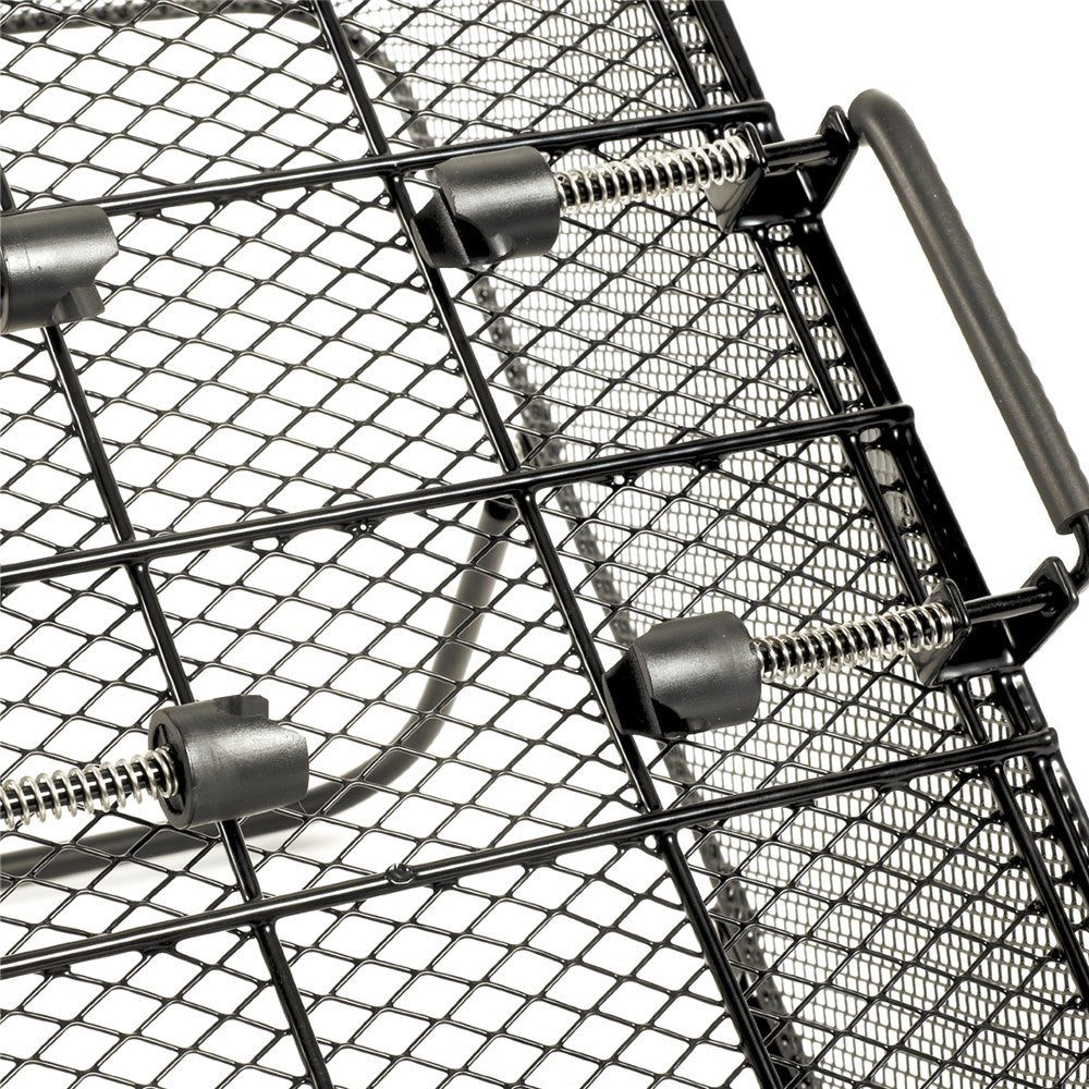 Azur Rear Mesh Wire Basket Black