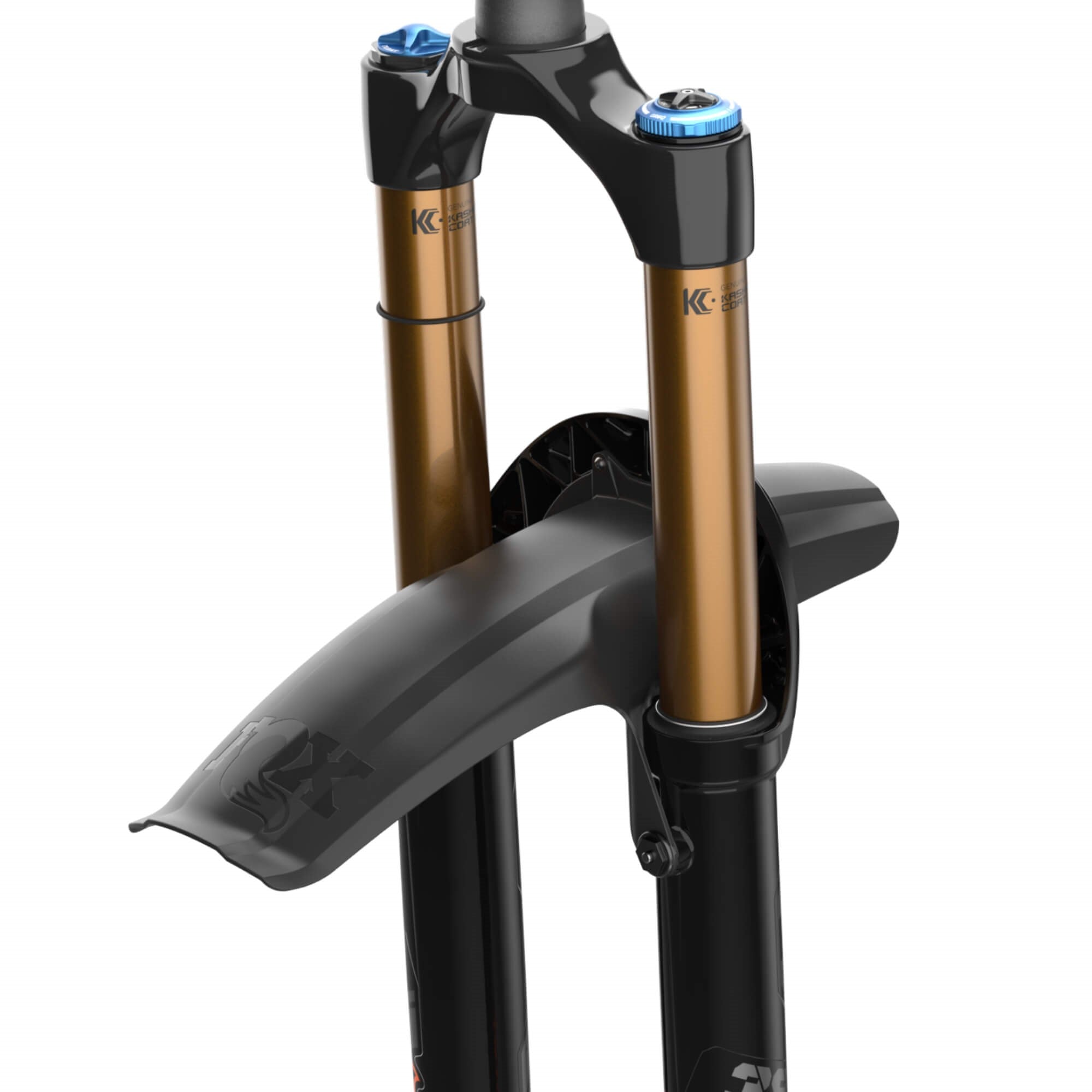 FAKIE STANCE Ꮇ65COAT Fox Factory 36/38 Fork Mud Guard XL Black 2021-25 – Crooze