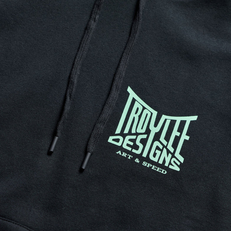 Troy Lee Designs Handlebar Womens Pullover Black DETAILS