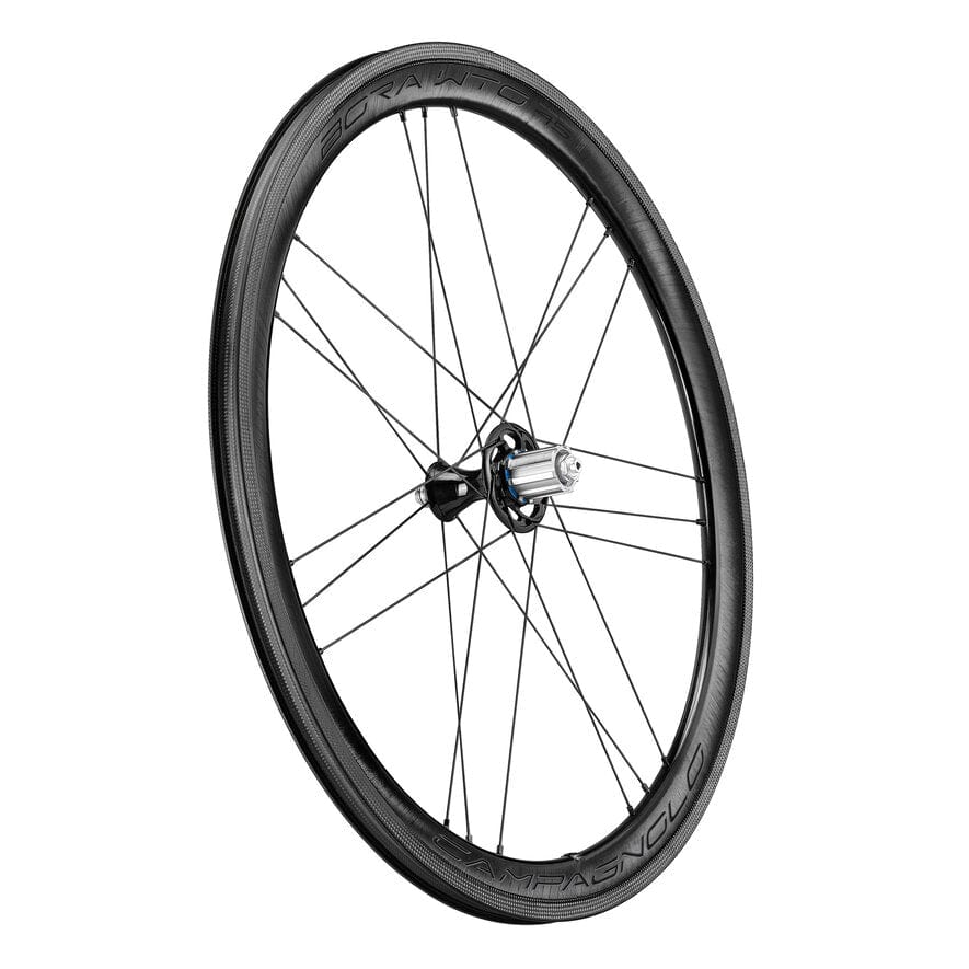 Campagnolo BORA WTO 45 Rim Brake 2WF Dark Wheelset + Brake Pads