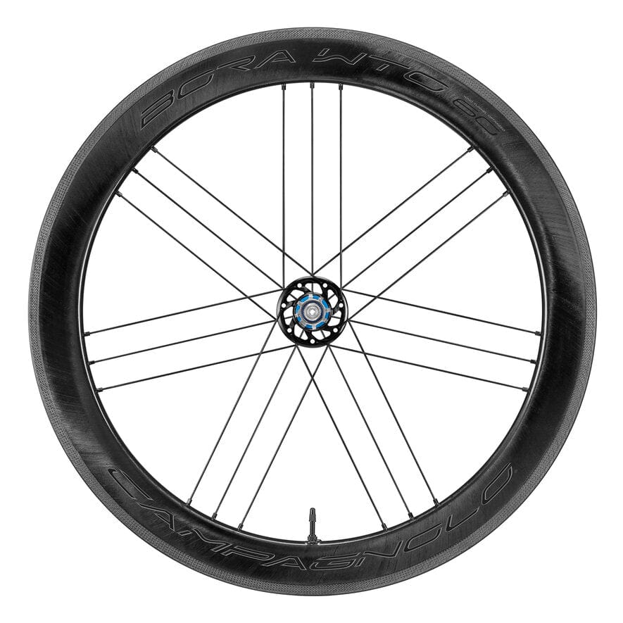 Campagnolo BORA WTO 60 Rim Brake 2WF Dark Rear Wheel - Campagnolo