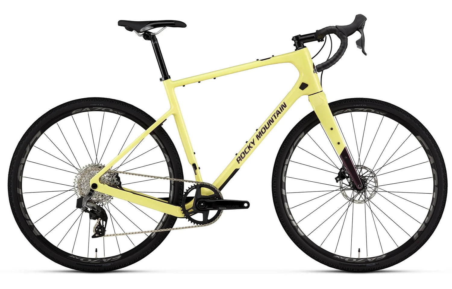 Rocky Mountain Solo Carbon 70 Gravel Bike Yellow / Purple