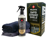 Weldtite Rapid Ceramic Shield Kit 250ml with Cloths