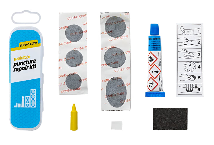 Weldtite Cure-C-Cure 700C Road Cycle Puncture Repair Kit (Box of 12)
