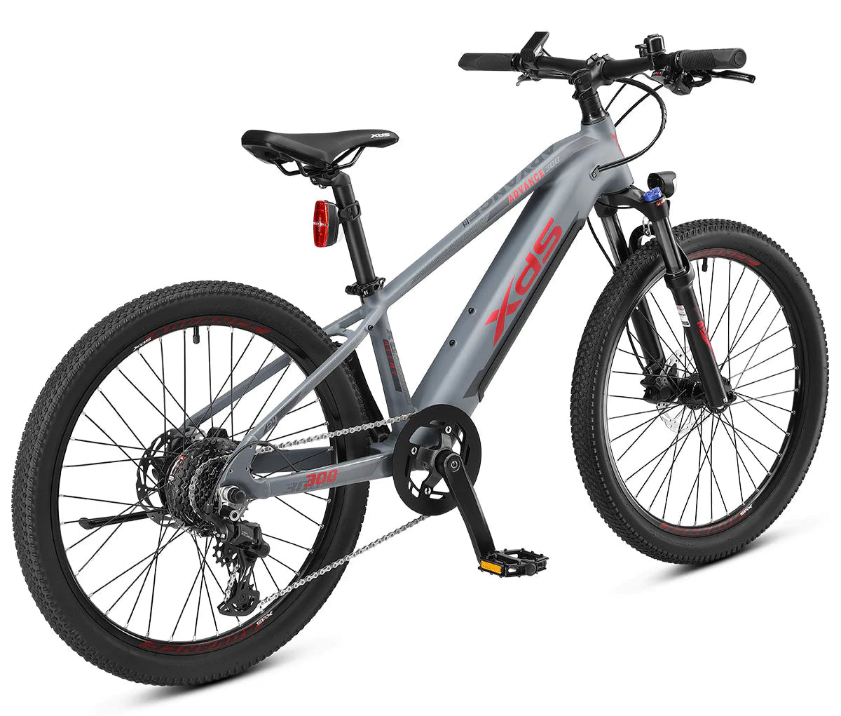 XDS Advance 300 24" MTB E-Bike Grey